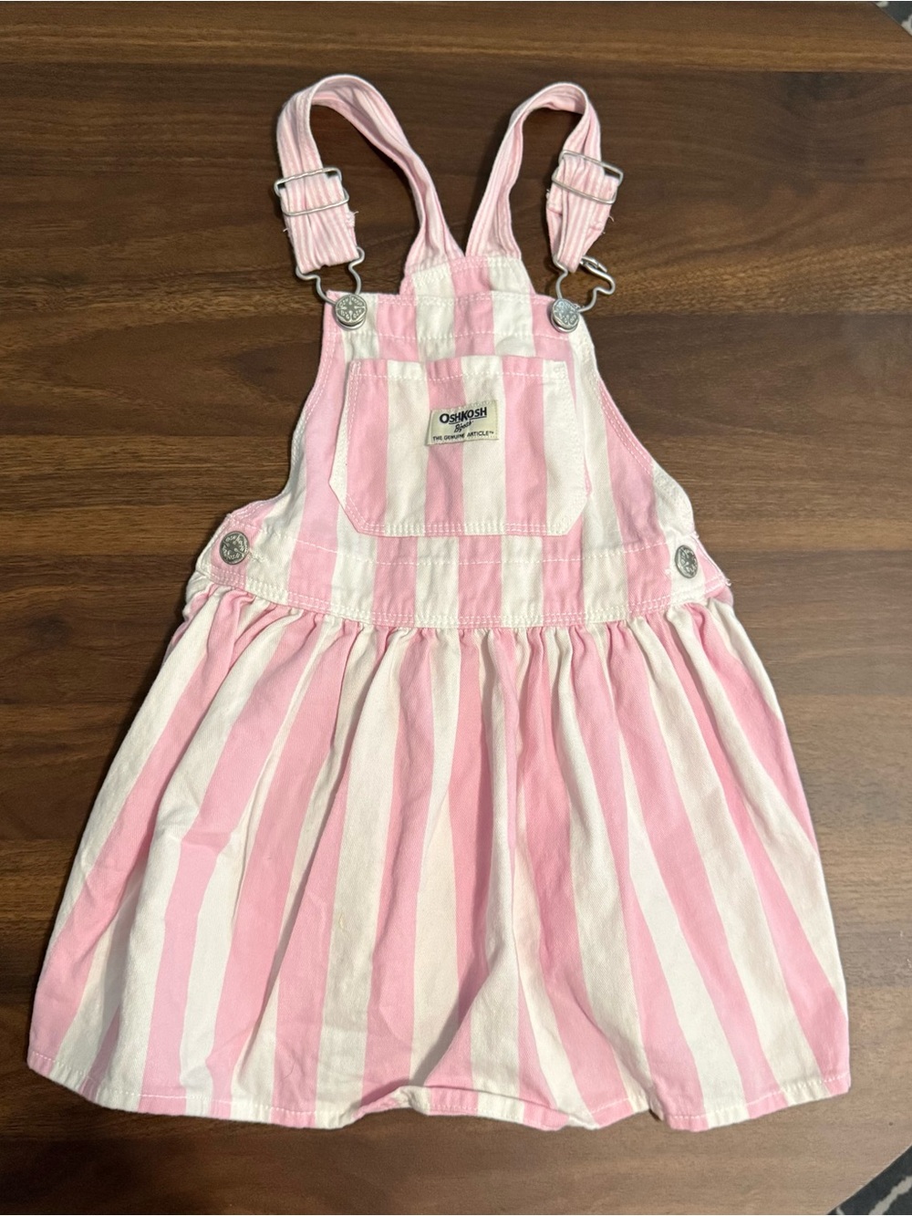 Girls Oshkosh overalls dress